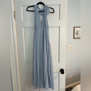 Abercrombie & Fitch Light Blue Maxi Dress